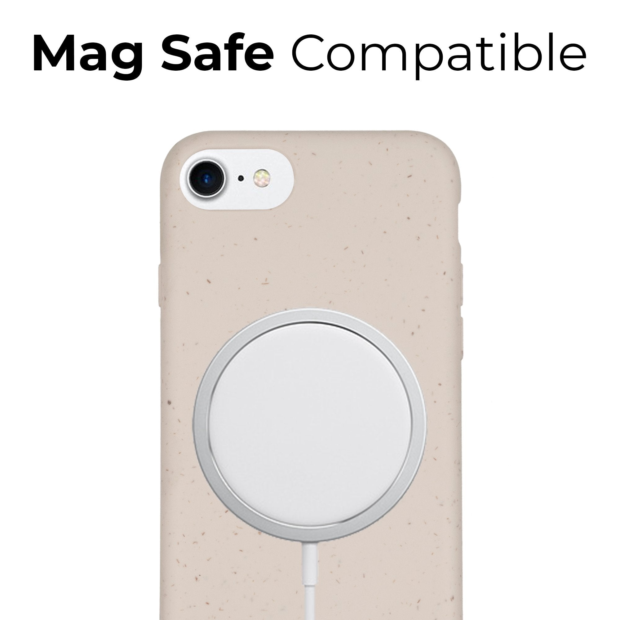 Natural White Biodegradable Phone Case
