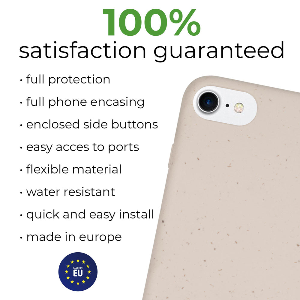 Natural White Biodegradable Phone Case