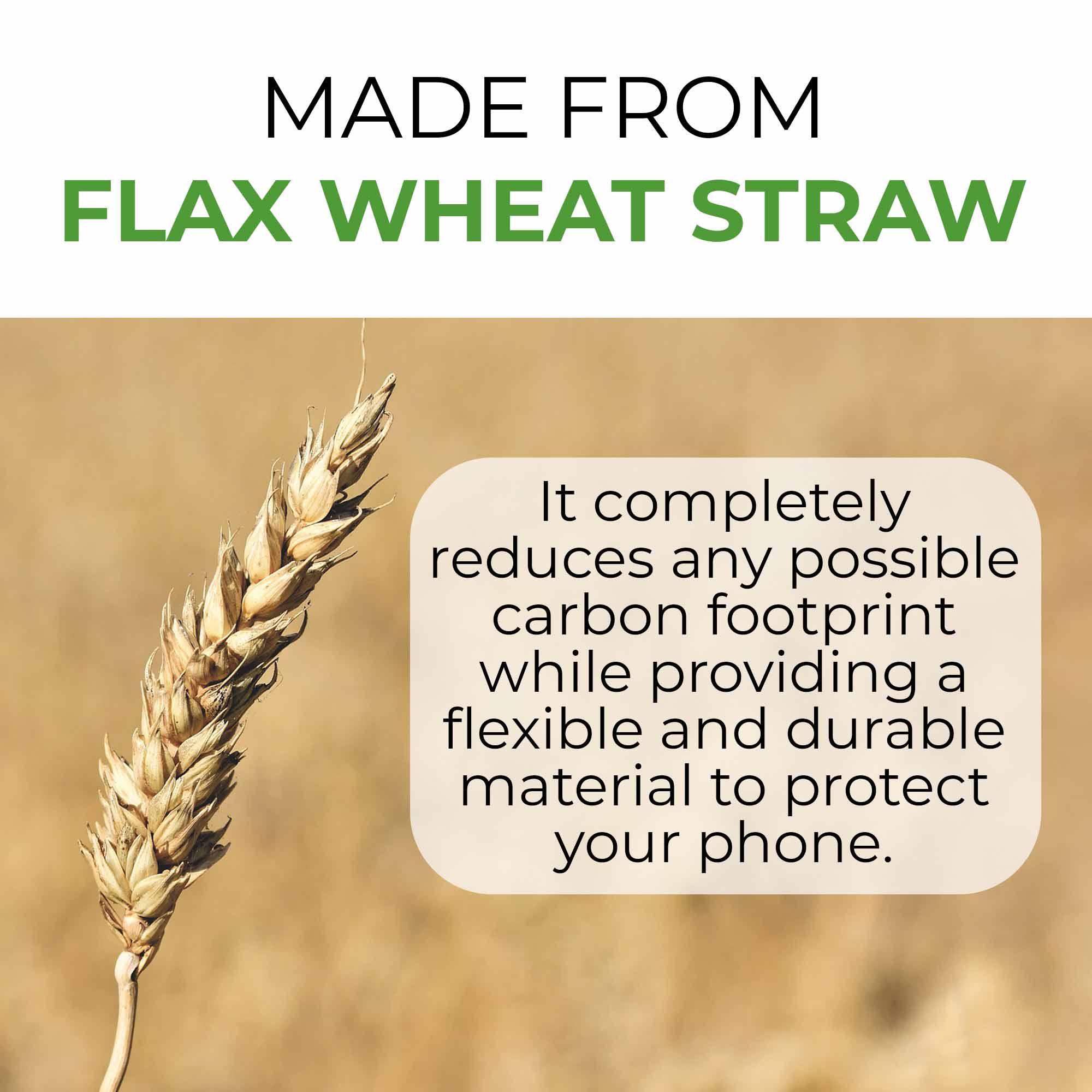 Natural White Biodegradable Phone Case