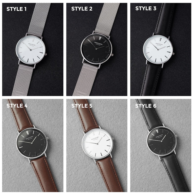 Custom Engraved Men's Watch with Message